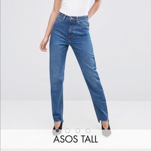 ASOS TALL ORIGINAL MOM Jeans Haillie Wash